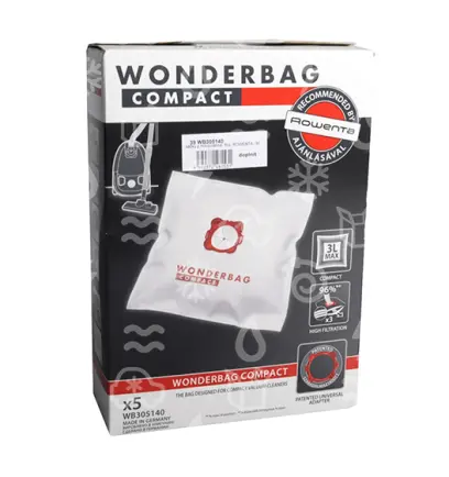 sáčky z mikrovlákna ROWENTA WB305140, WONDERBAG COMPACT, balení 5 ks